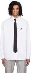 1017 ALYX 9SM White Oversized Logo Shirt