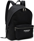 Burberry Black Print Backpack