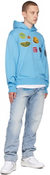 Billionaire Boys Club Blue Patches Hoodie