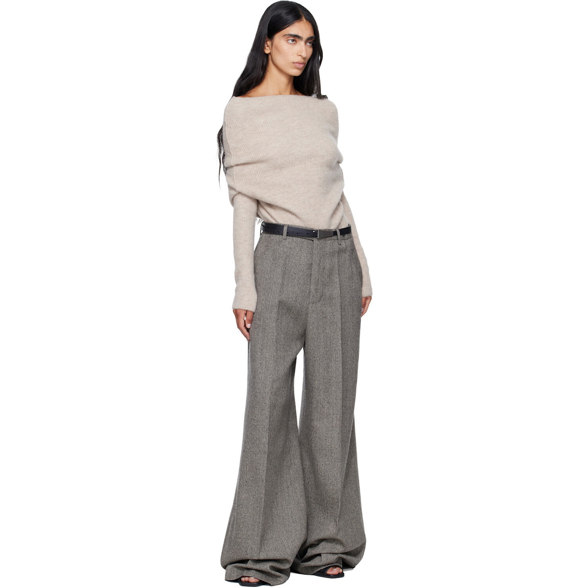 Rick Owens Black Tower Trunk Belt