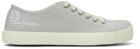 Maison Margiela SSENSE Exclusive Grey Canvas Tabi Sneakers