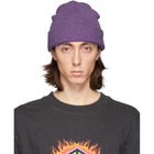 Han Kjobenhavn Purple Logo Beanie