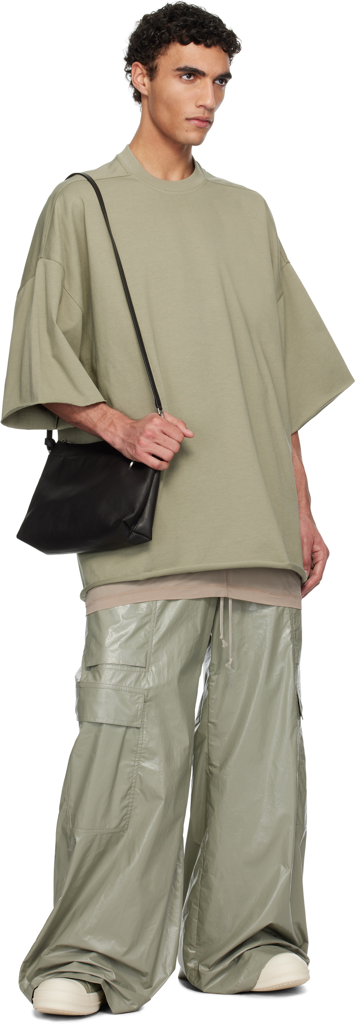 Rick Owens Black Hollywood Adri Bag