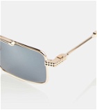 Valentino VI rectangular sunglasses