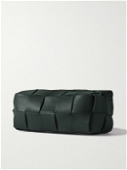 Bottega Veneta - Brick Cassette Small Intrecciato Leather Messenger Bag