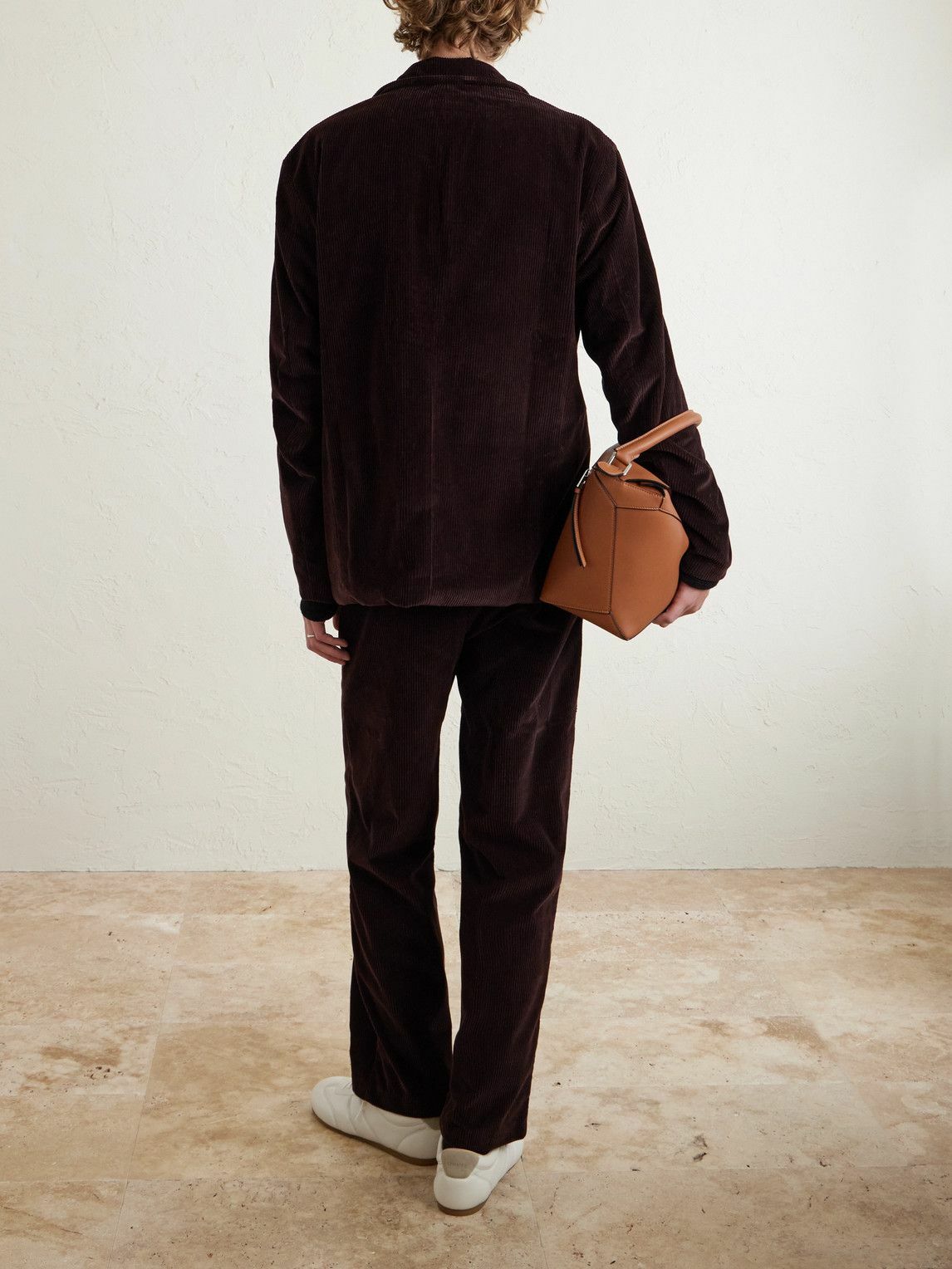 The Elder Statesman - Cotton-Corduroy Blazer - Brown