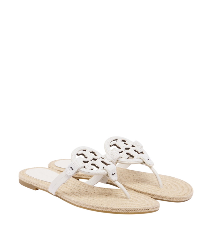 Photo: Tory Burch Miller beaded leather thong sandals