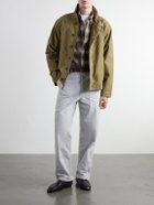 OrSlow - Serge Straight-Leg Cotton-Twill Trousers - White