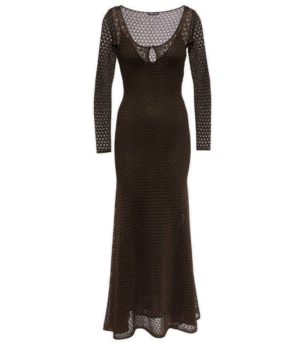 Tom Ford Lurex Knit Top Women