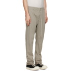 Rick Owens DRKSHDW Taupe Tower Berlin Drawstring Sweatpants