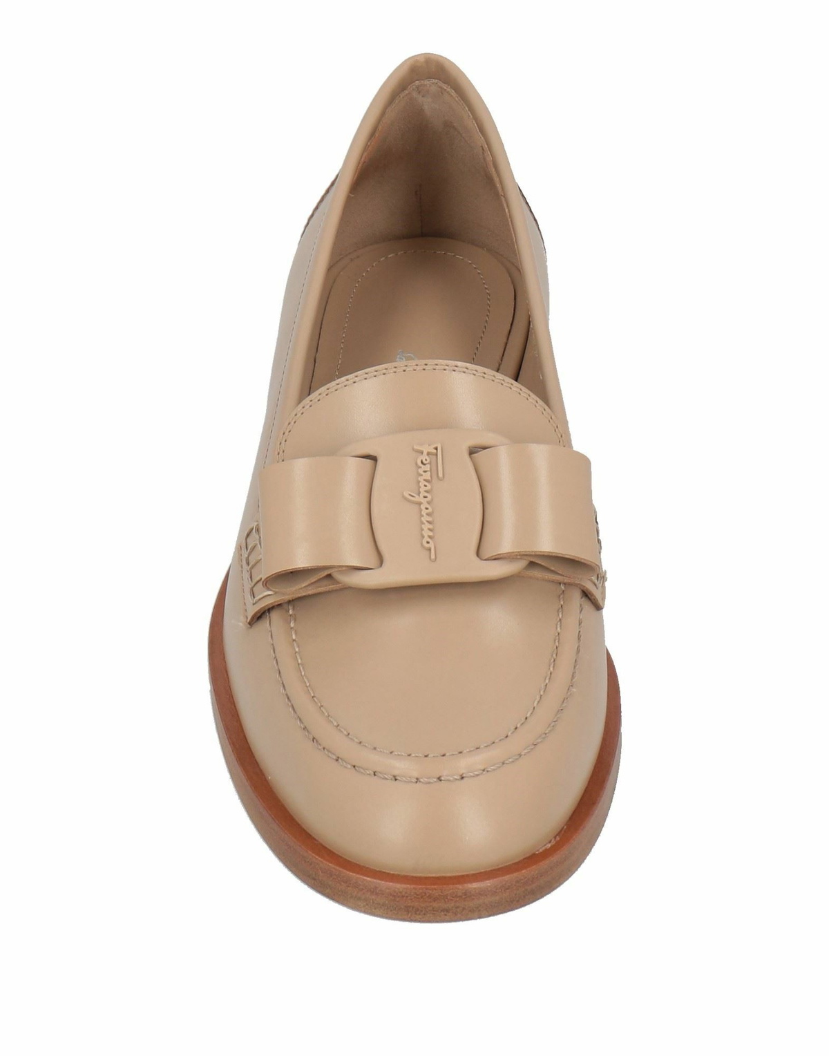Ferragamo Womens Loafers in Beige