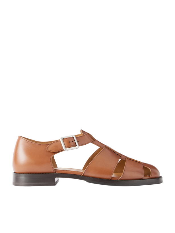 Photo: J.M. Weston - Leather Sandals - Brown