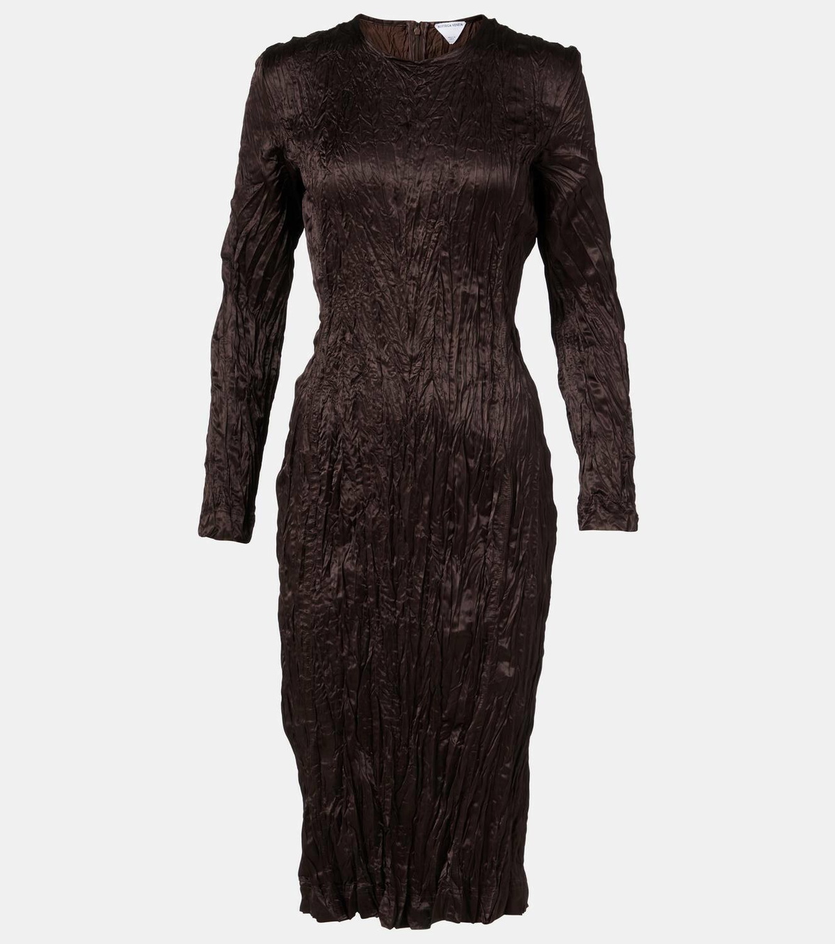 Bottega Veneta Satin midi dress