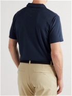 Castore - Tota Logo-Print Recycled Piqué Golf Polo Shirt - Blue