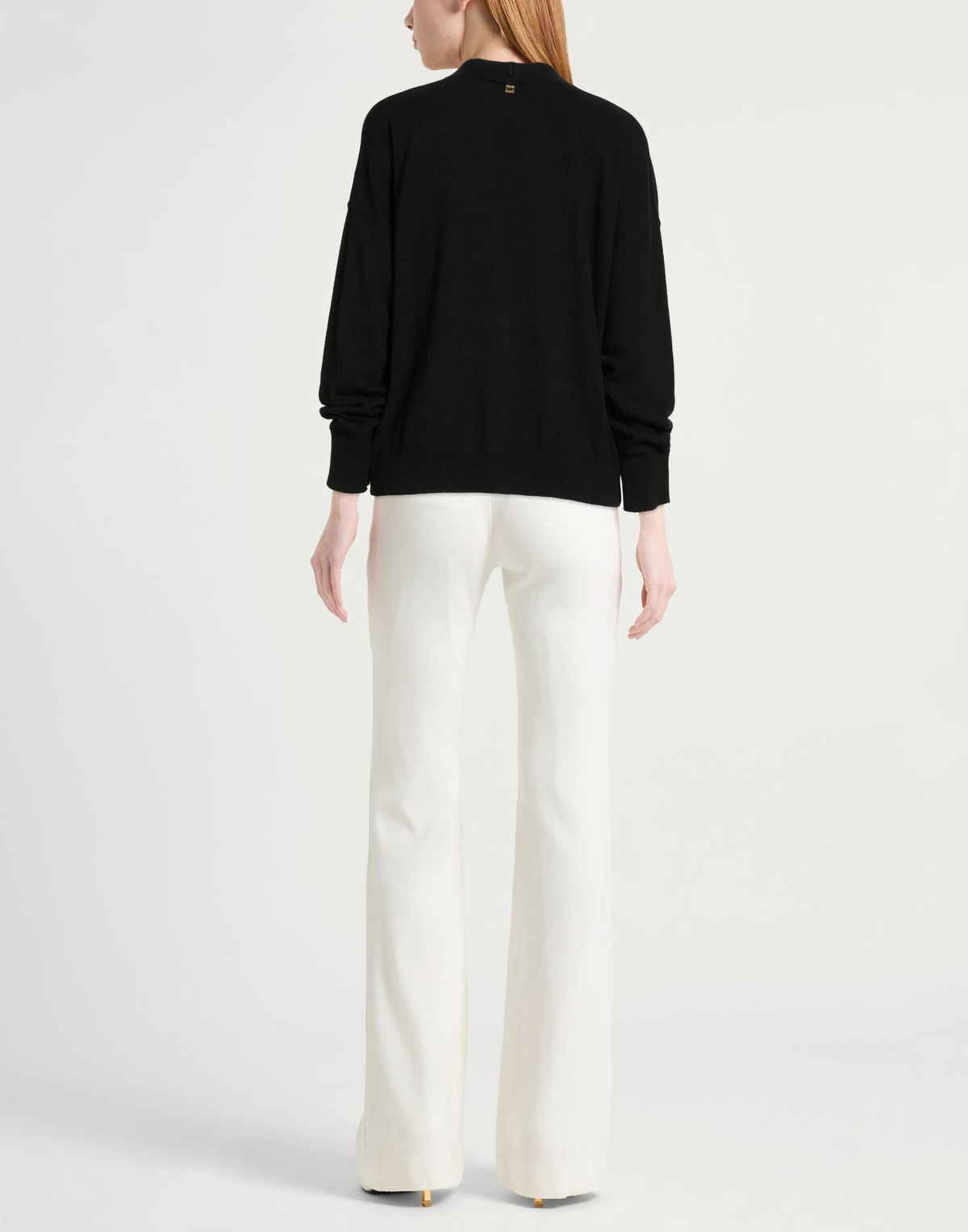 Manila Grace Womens Cardigan in Black
