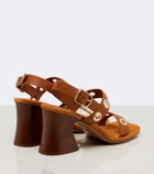 Chloé Embellished leather sandals
