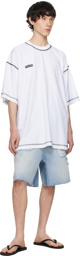 VETEMENTS White Inside Out T-Shirt