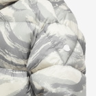 Moncler Men's Genius x HYKE Galenstock Camo Jacket in Grey