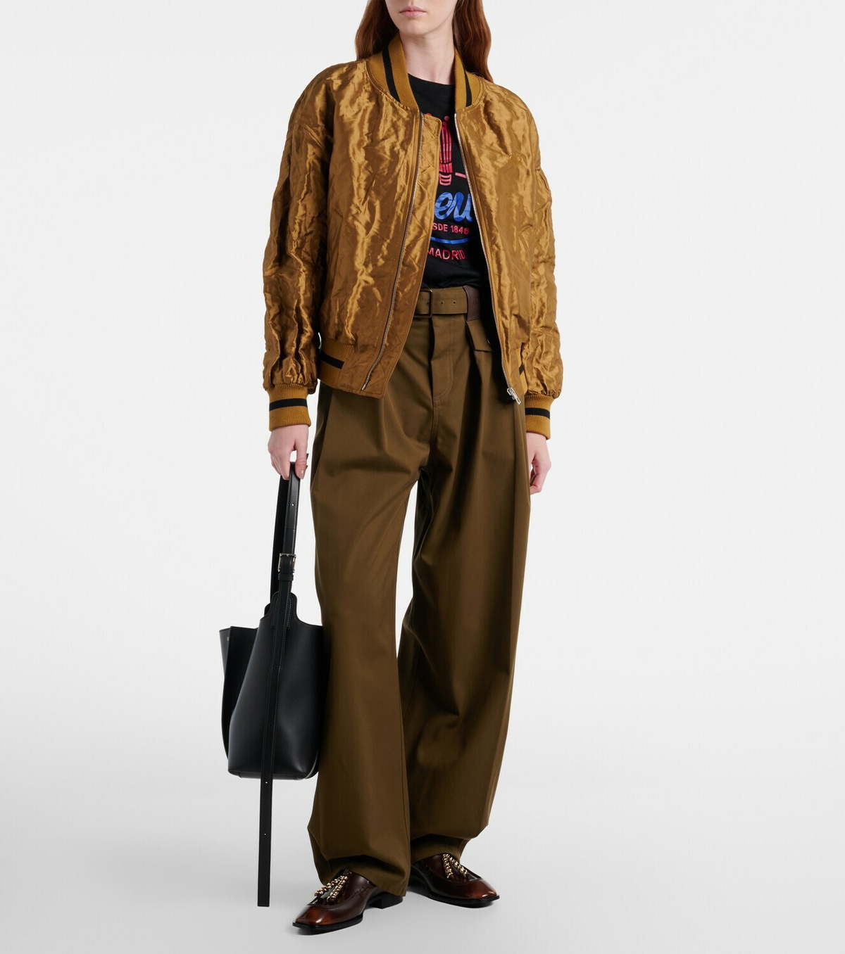 Loewe Taffeta bomber jacket