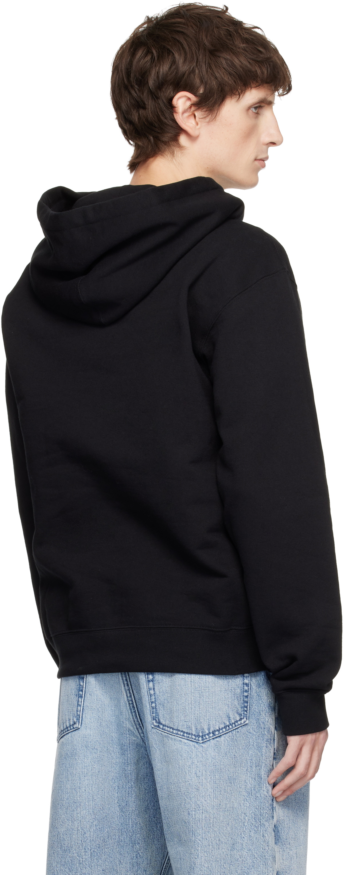 Jil Sander Black Logo Hoodie