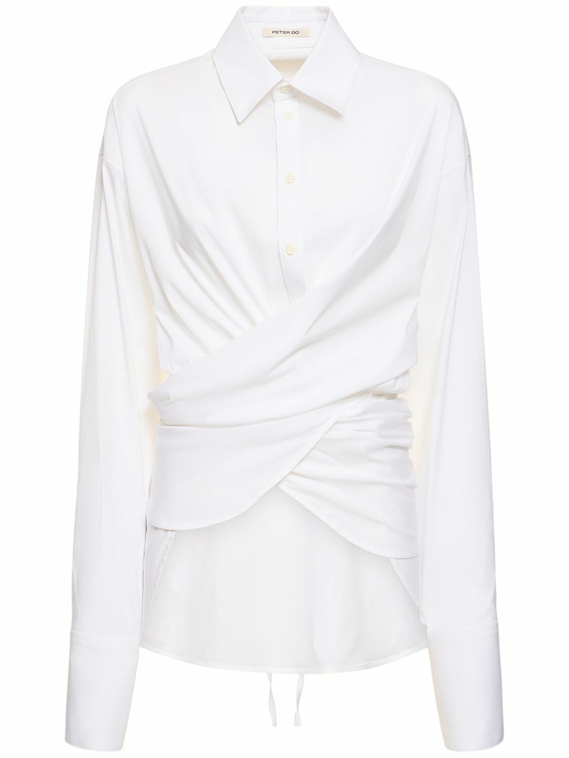 【Peter Do】Trench Blouse White 38 Peter Do】Trench Blouse White 38 Peter Do】Trench Blouse White 38