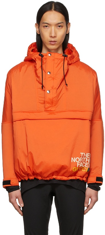 Photo: Gucci Orange The North Face Edition Ripstop Jacket