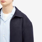 Róhe Men's Double-Faced Wool Jacket in Navy