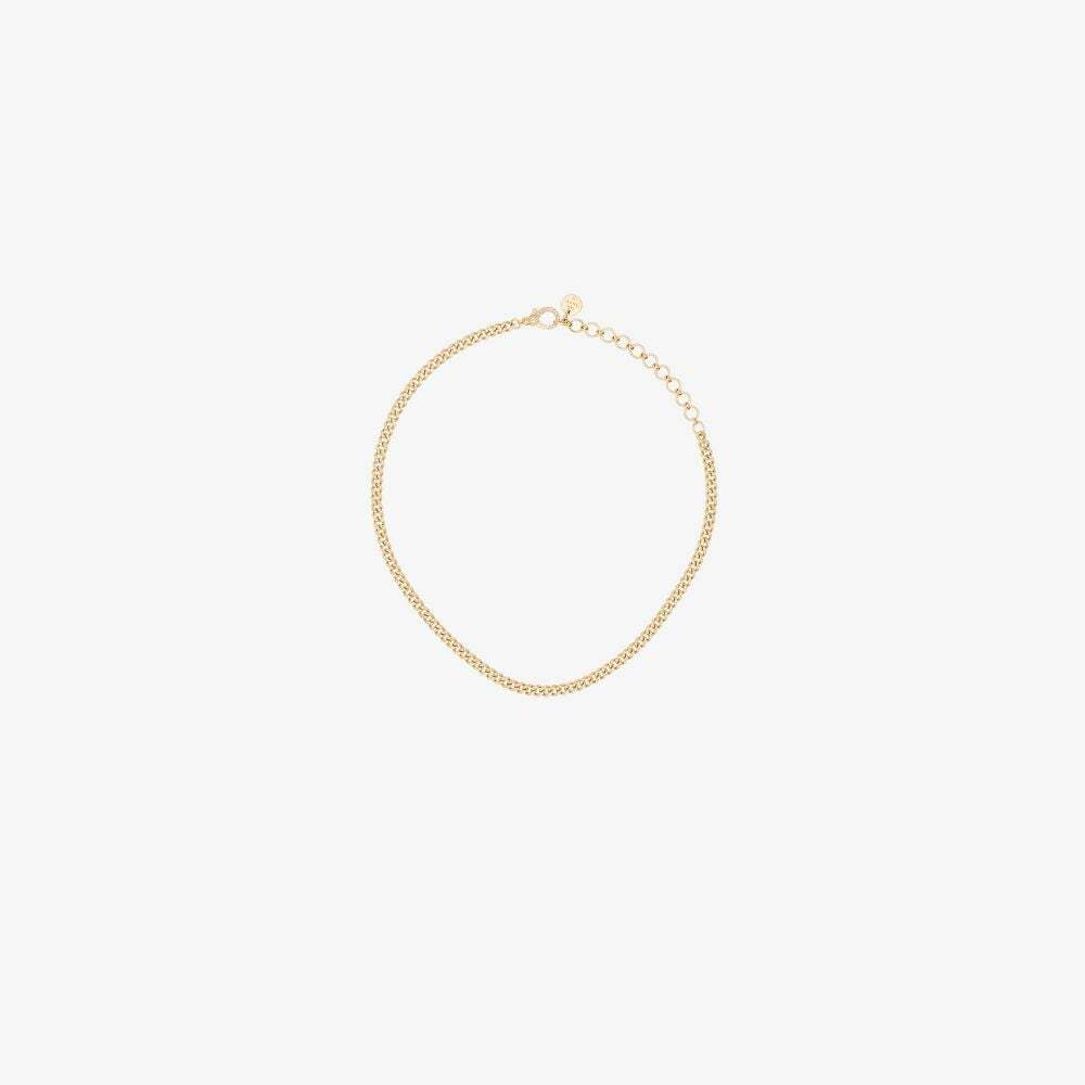 SHAY 18K Yellow Gold Baby Link Pavé Diamond Choker