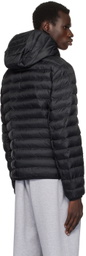 Lacoste Black Zip Puffer Jacket