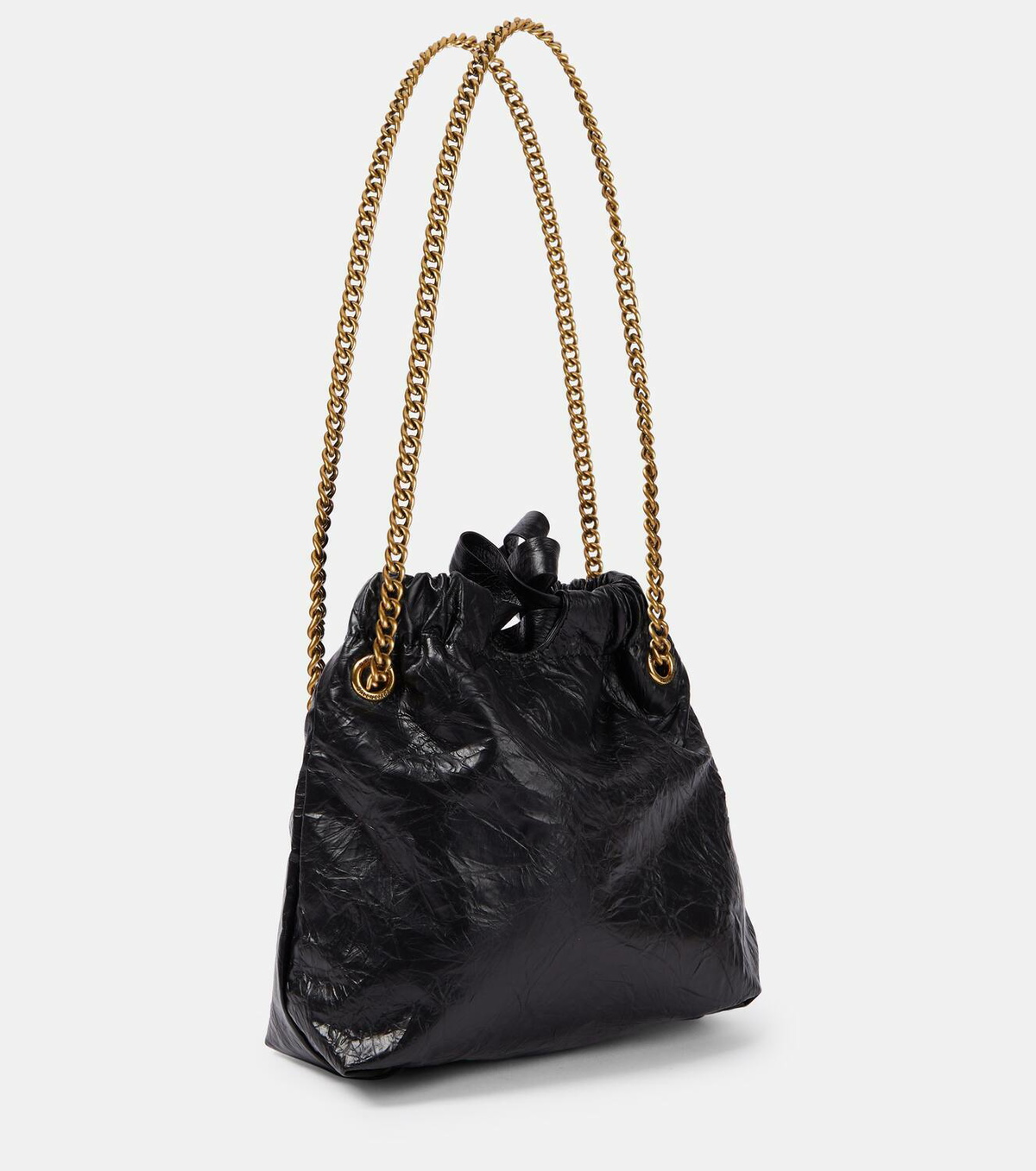 Balenciaga Crush Mini leather tote bag Balenciaga