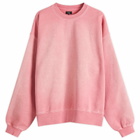 BEAMS Men's Fade Sweatshirt in Fade Red