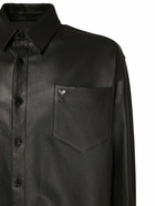 AMI PARIS - Adc Leather Overshirt