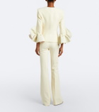 Safiyaa Alexa crêpe flared pants