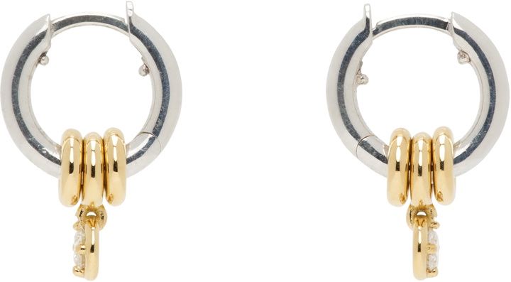 Photo: Spinelli Kilcollin SSENSE Exclusive Zahra Hoop SG WD Earrings