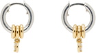 Spinelli Kilcollin SSENSE Exclusive Zahra Hoop SG WD Earrings