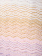 MISSONI - Chevron Cotton Blend Knit Mini Dress