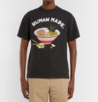 Human Made - Printed Cotton-Jersey T-Shirt - Black