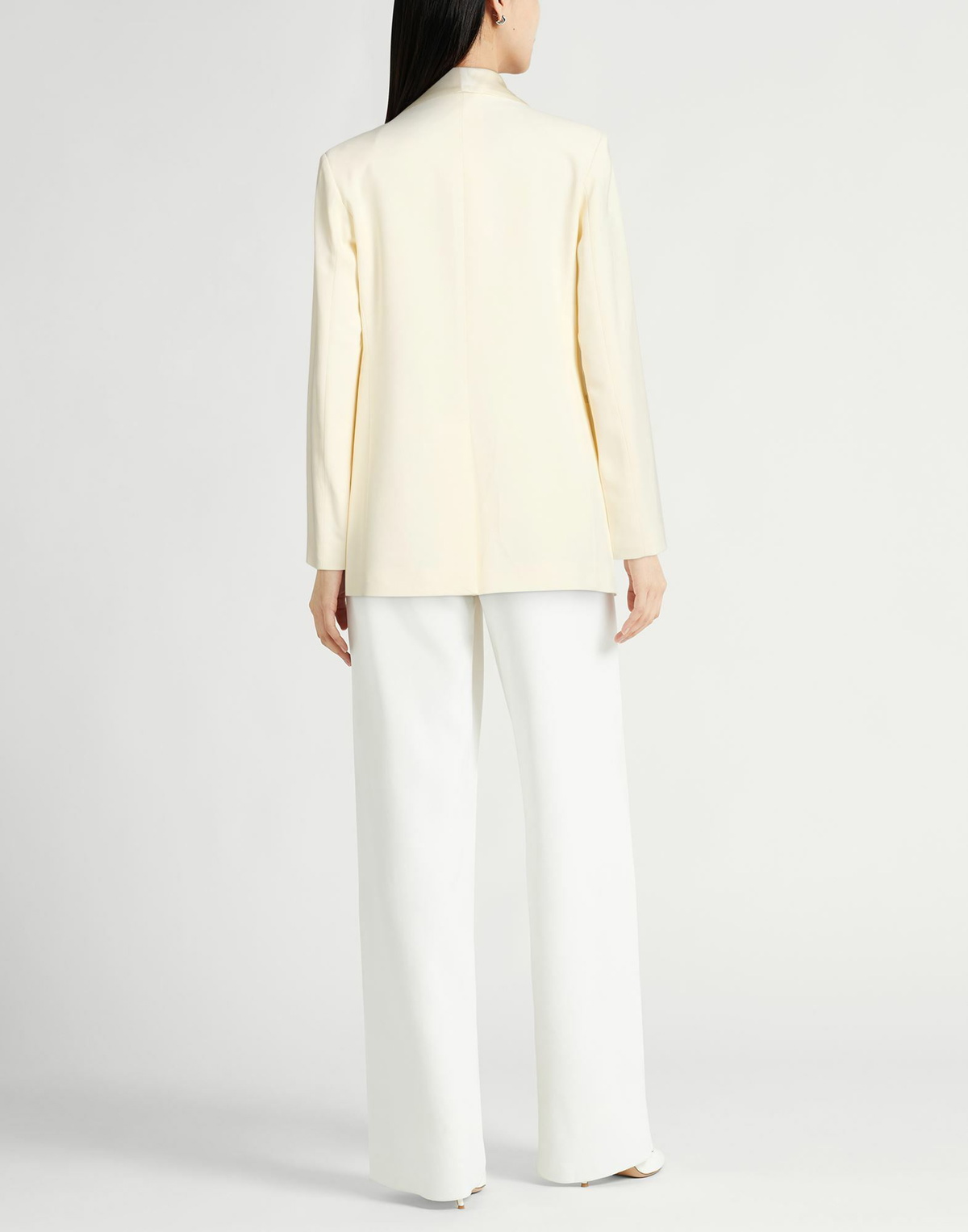 Erika Cavallini Womens Blazer Cream