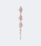 Simone Rocha Floral crystal-embellished drop earrings
