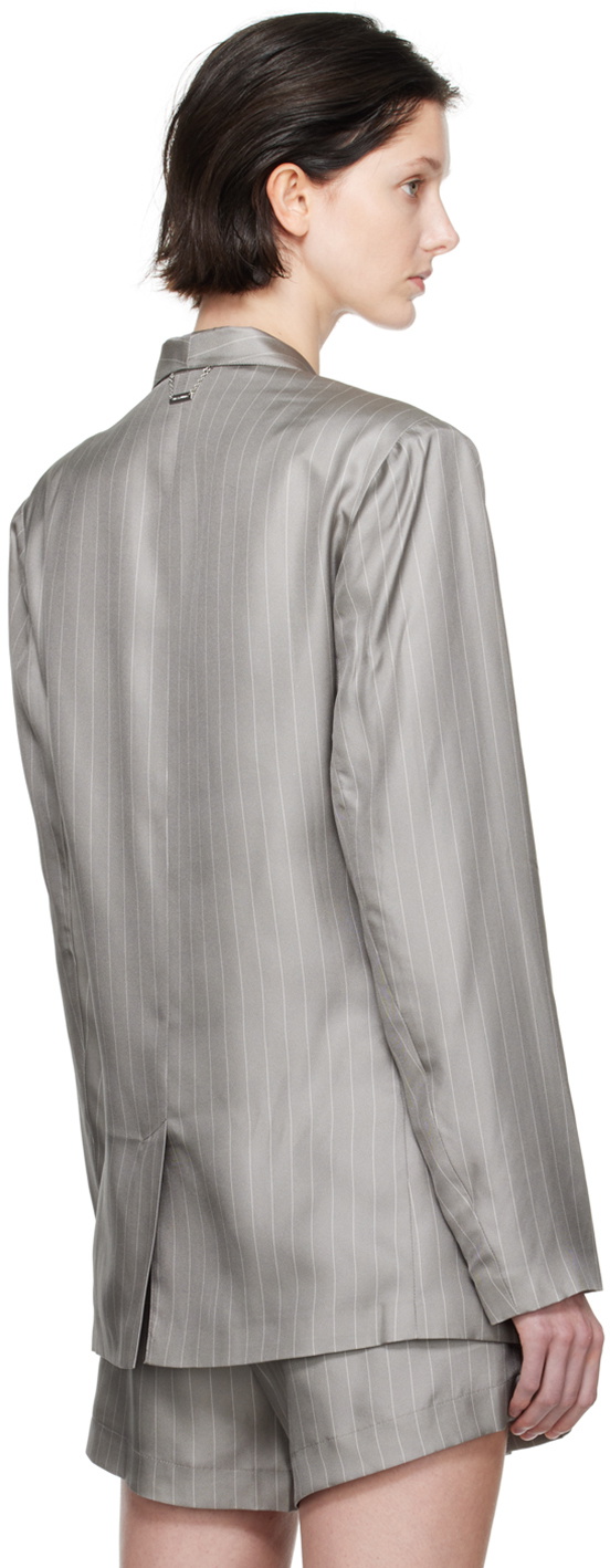 Silk Laundry Gray Miami Blazer