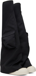 Rick Owens Drkshdw Black Cargo Fetish Sneakers