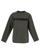 Jil Sander Long Sleeves Cotton T Shirt