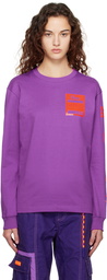 adidas x IVY PARK Purple Bonded Long Sleeve T-Shirt