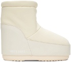 Moon Boot Off-White Icon Low Nolace Boots