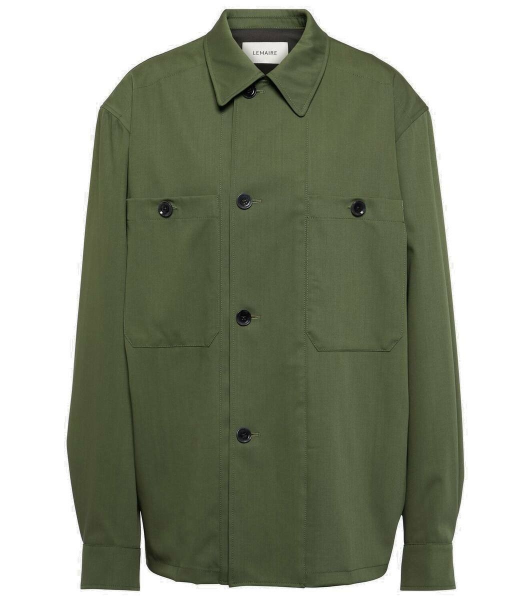 Photo: Lemaire Single-breasted wool jacket