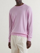 William Lockie - Merino Wool Sweater - Pink
