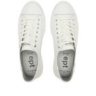 East Pacific Trade Men's Dive Leather Sneakers in White