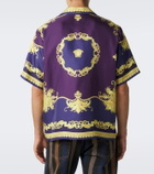 Versace Barocco silk twill shirt