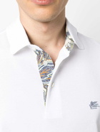 ETRO - Logo Cotton Polo Shirt