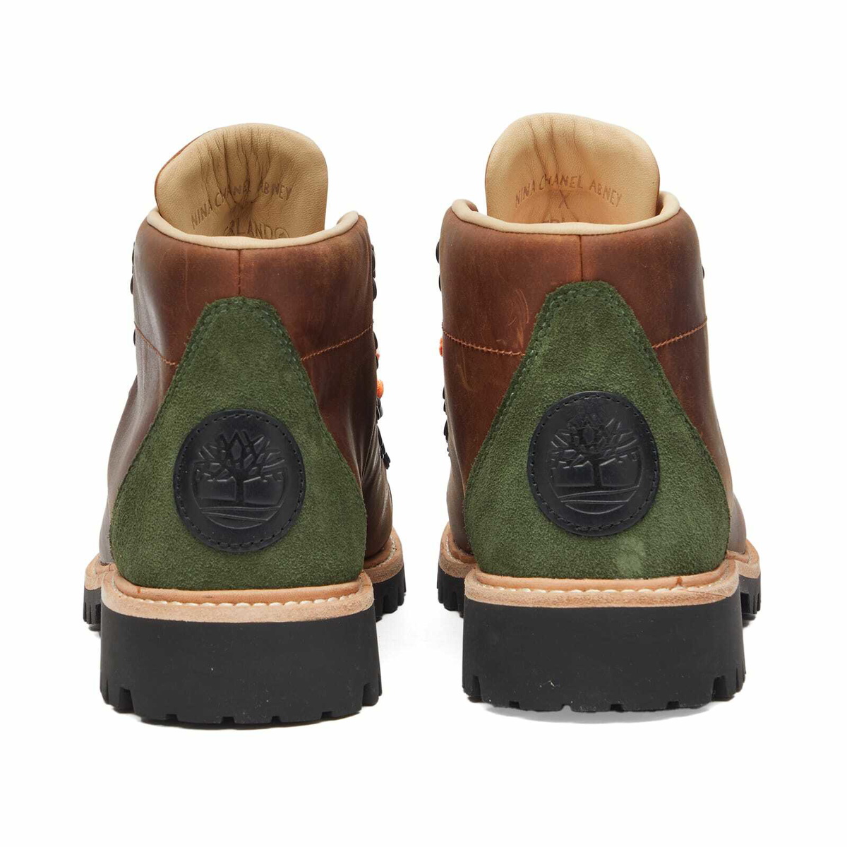 Timberland x Nina Chanel 78 HIker Boot in Saddle Brown